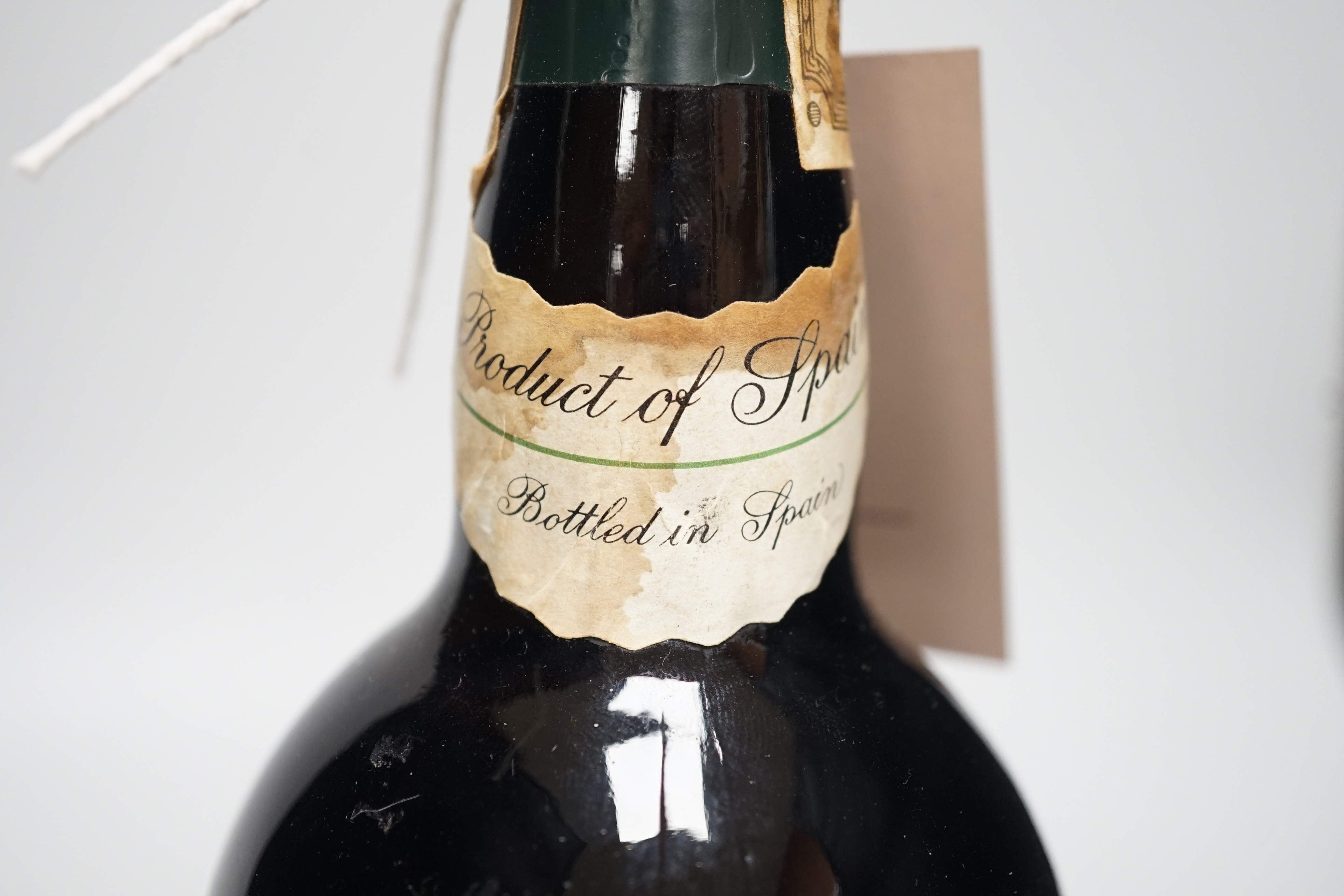 A bottle of Berisford Solera 1914 rare Amontillado fine sherry